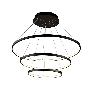 1764-18P, подвесная люстра, D400xD600xD800xH600/1800, LEDx95W, 4410LM, 4000K, included
