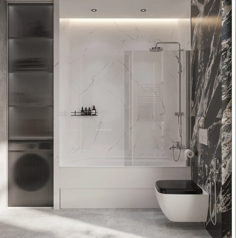 Акриловая ванна VitrA Queen 50840001000 без опоры 150x70