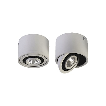 1775-1C, потолочный светильник, D87xH60, 1xLEDx7W, AC:100-240V, 560LM, RA>80, IP21, 560LM, 4000K, included