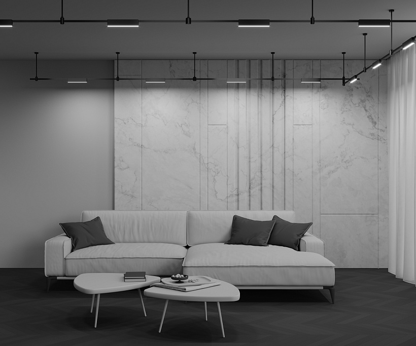Трековый светильник Maytoni Technical TR151-1-18W3K-B