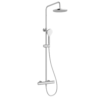 Душевая система VitrA Joy (Джой) A47298EXP с термостатическим смесителем и ручным душем хром