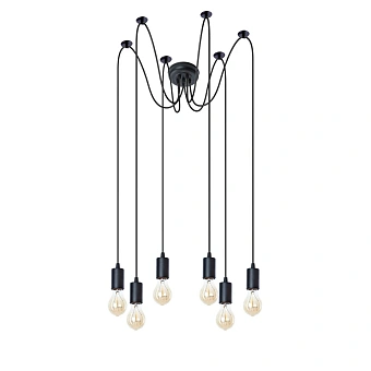 Подвесная люстра Arte Lamp BENDER A4322SP-6BK