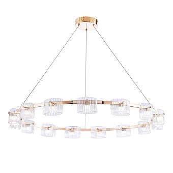 4248-15P, подвесная люстра, D1020xH1300/1500, 15xLEDx4.6W, 1800LM, 4000K, included