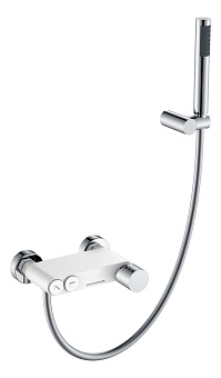 Смеситель STICK для ванны WHITE DIAMOND CHROME