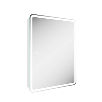 Зеркальный шкаф для ванной комнаты SANCOS Diva 600х149х800, с подсветкой, арт.DIV600