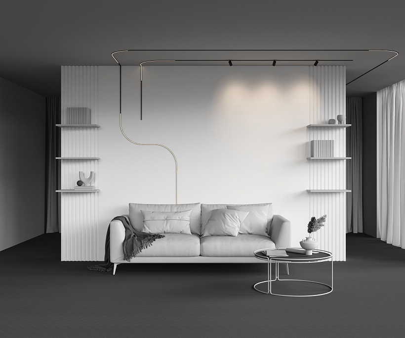 Трековый светильник Maytoni Technical TR186-1-8W2.7K-B