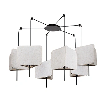 Подвесная люстра Arte Lamp TRIXIE A7084SP-6BK