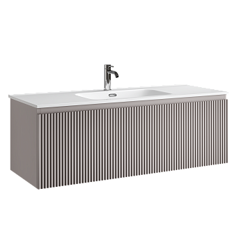 Тумба подвесная SANCOS Snob R 1.0 1195х445х406, c одним ящиком оснащенным доводчиками, Doha Soft , арт.SNR1.0120SM