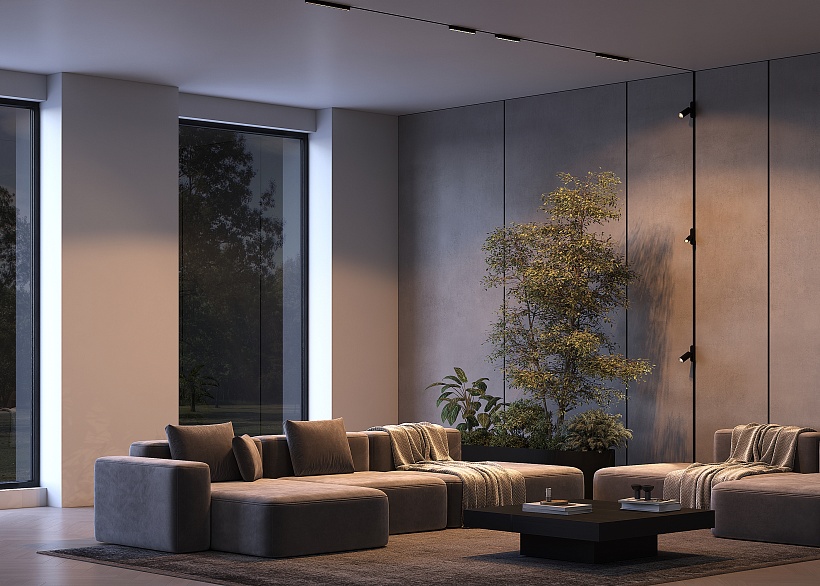 Трековый светильник Maytoni Technical TR082-1-6W3K-M-B