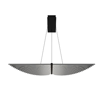 4381-2P, подвесная люстра, L1050xW270xH1500, LEDx60W, 4200LM, 4000K, included