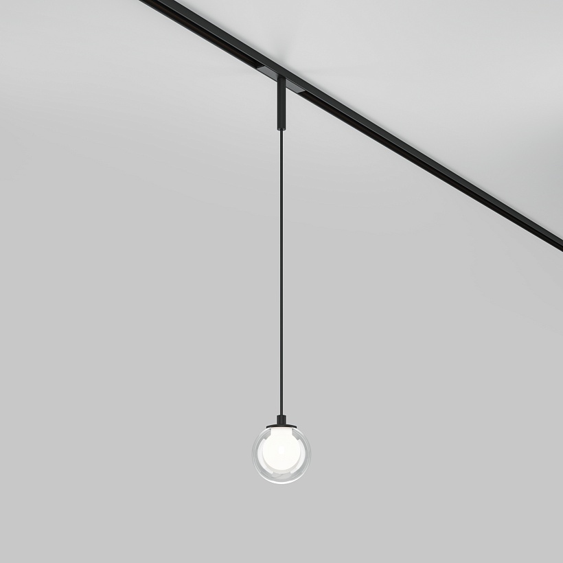Трековый подвесной светильник Maytoni Technical TR181PL-1-4WTW-B