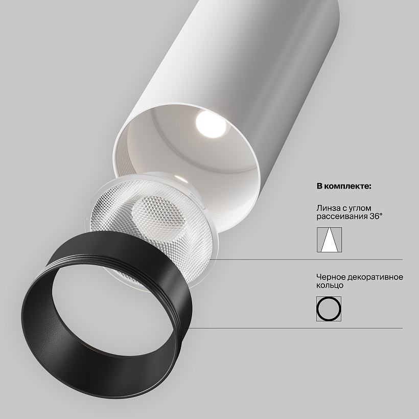 Трековый светильник Maytoni Technical TR032-2-12W3K-M-BW